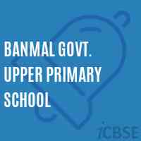 Banmal Govt. Upper Primary School Logo