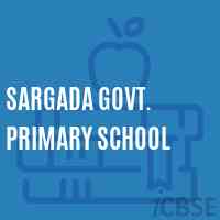 Sargada Govt. Primary School Logo