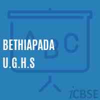 Bethiapada U.G.H.S Secondary School Logo