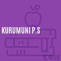 Kurumuni P.S Primary School Logo