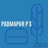 Padmapur P S Primary School Logo
