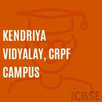 Kendriya Vidyalay, Crpf Campus Senior Secondary School Logo