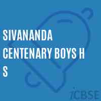 Sivananda Centenary Boys H S Secondary School Logo
