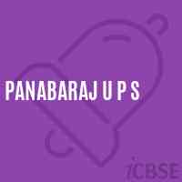 Panabaraj U P S School Logo
