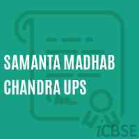 Samanta Madhab Chandra Ups School Logo