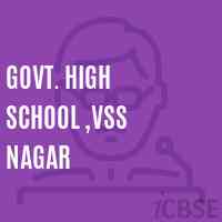Govt. High School ,Vss Nagar Logo