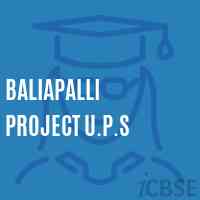 Baliapalli Project U.P.S Middle School Logo