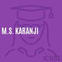 M.S. Karanji Middle School Logo