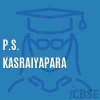 P.S. Kasraiyapara Primary School Logo