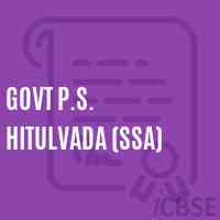 Govt P.S. Hitulvada (Ssa) Primary School Logo