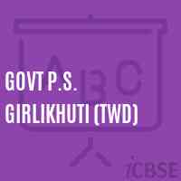 Govt P.S. Girlikhuti (Twd) Primary School Logo