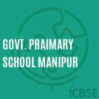 Govt. Praimary School Manipur Logo