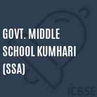 Govt. Middle School Kumhari (Ssa) Logo