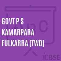 Govt P S Kamarpara Fulkarra (Twd) Primary School Logo