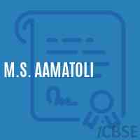 M.S. Aamatoli Middle School Logo