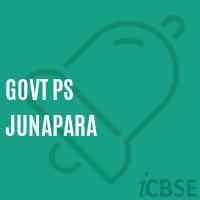 Govt Ps Junapara Primary School Logo