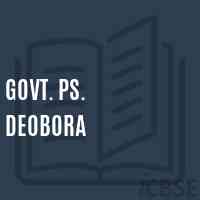 Govt. Ps. Deobora Primary School Logo