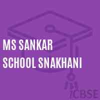 Ms Sankar School Snakhani Logo