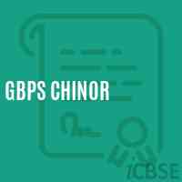 Gbps Chinor Primary School Logo