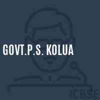 Govt.P.S. Kolua Primary School Logo