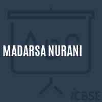 Madarsa Nurani Primary School Logo
