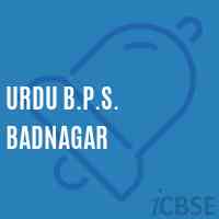 Urdu B.P.S. Badnagar Primary School Logo