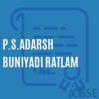 P.S.Adarsh Buniyadi Ratlam Primary School Logo