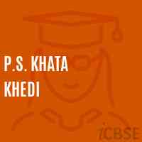 P.S. Khata Khedi Primary School Logo