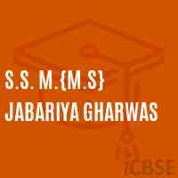 S.S. M.{M.S} Jabariya Gharwas Middle School Logo