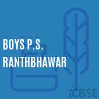 Boys P.S. Ranthbhawar Primary School Logo