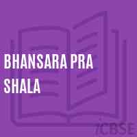 Bhansara Pra Shala Primary School Logo