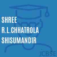 Shree R.L.Chhatrola Shisumandir Middle School Logo
