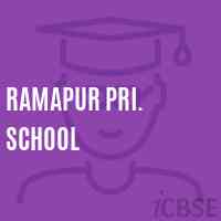 Ramapur Pri. School Logo