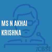 Ms N Akhai Krishna Middle School Logo
