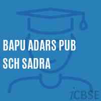 Bapu Adars Pub Sch Sadra Primary School Logo