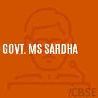 Govt. Ms Sardha High School Logo
