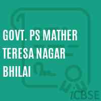 Govt. Ps Mather Teresa Nagar Bhilai Primary School Logo