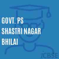 Govt. Ps Shastri Nagar Bhilai Primary School Logo