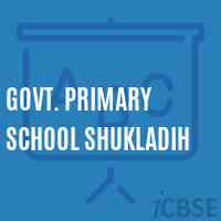 Govt. Primary School Shukladih Logo