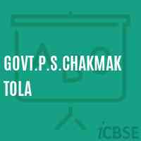Govt.P.S.Chakmaktola Primary School Logo