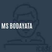 Ms Bodayata Middle School Logo