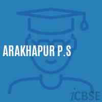 Arakhapur P.S Primary School Logo
