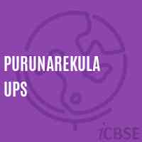 Purunarekula Ups Middle School Logo