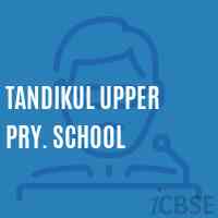 Tandikul Upper Pry. School Logo