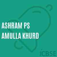 Ashram Ps Amulla Khurd Primary School Logo