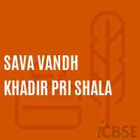 Sava Vandh Khadir Pri Shala Middle School Logo