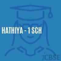 Hathiya - 1 Sch Middle School Logo