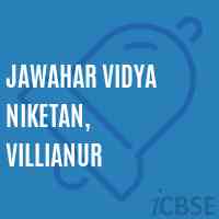 Jawahar Vidya Niketan, Villianur Secondary School Logo