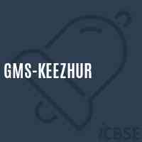 Gms-Keezhur Middle School Logo