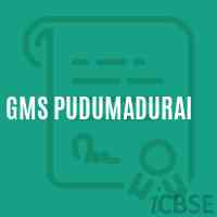Gms Pudumadurai Middle School Logo